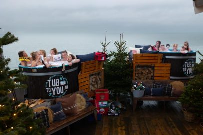 Hottub huren in de winter